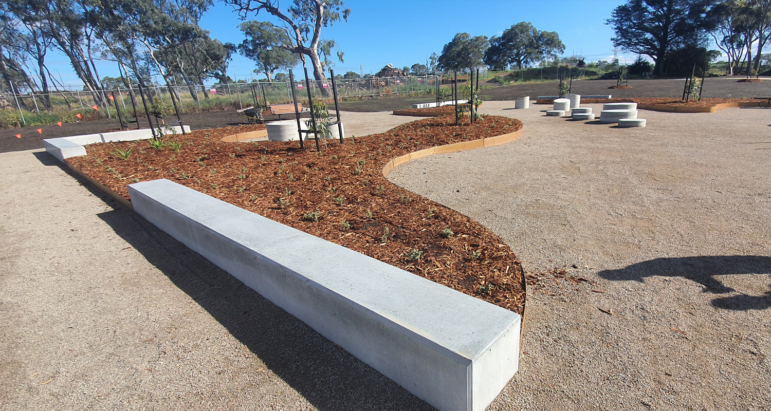 Pipetrack Park Landscaping